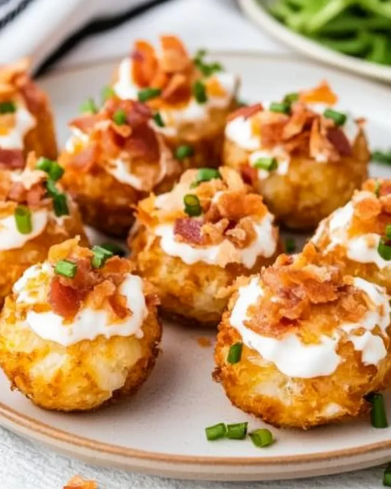 Loaded Tater Tot Bites