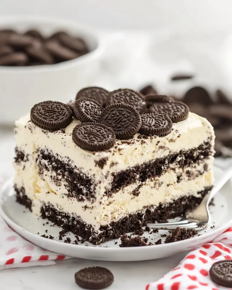 Oreo Icebox Cake