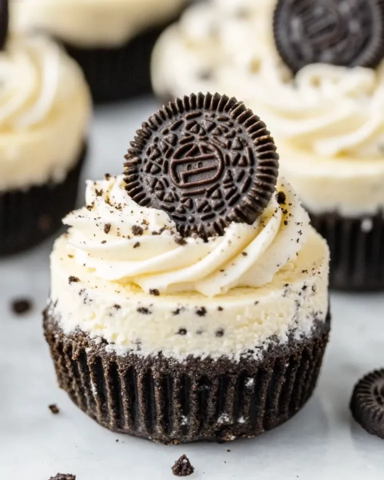 Oreo Mini Cheesecakes