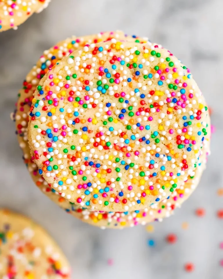 Rainbow Sprinkle Cookies