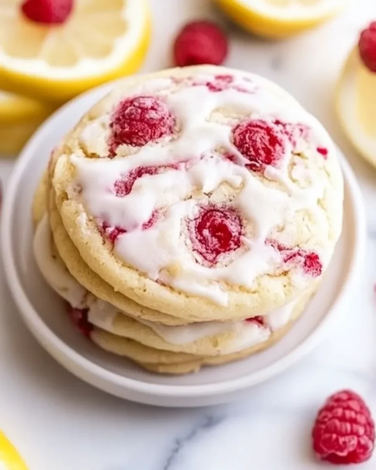 Raspberry Lemon Cookies