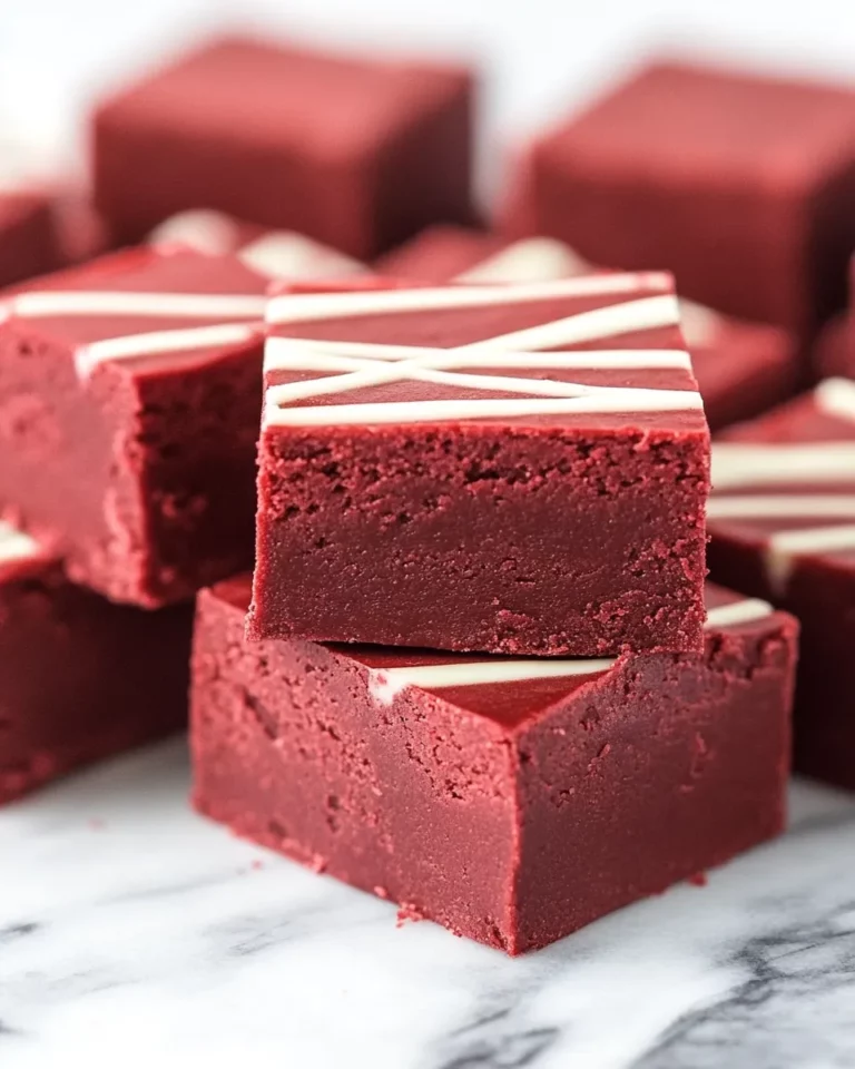 Red Velvet Fudge