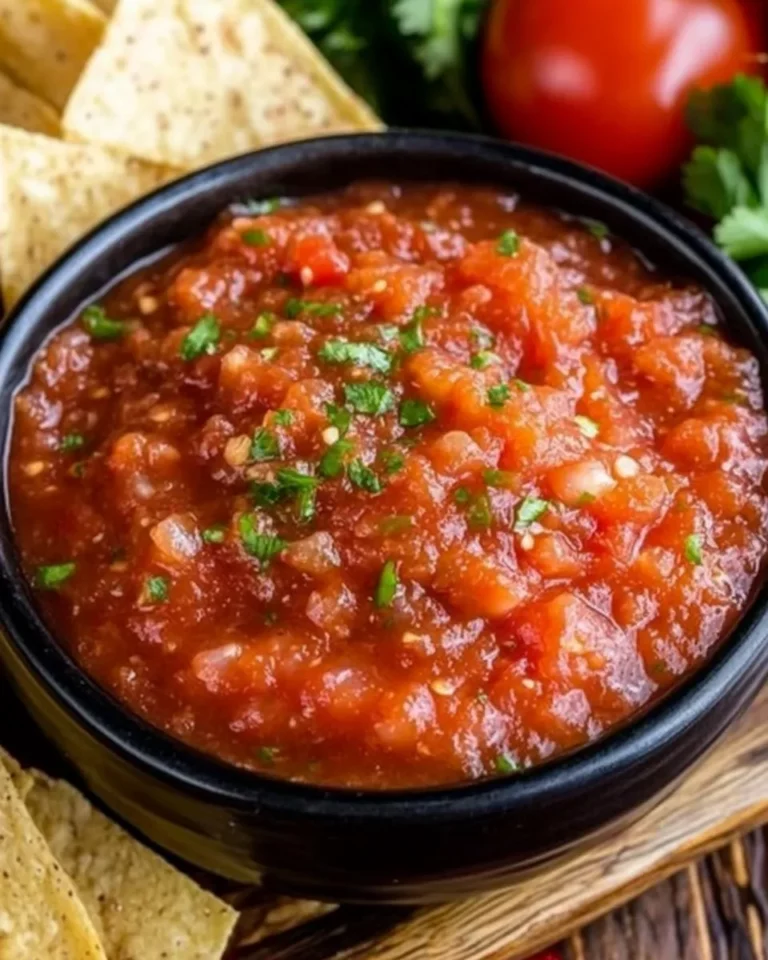 Restaurant Style Salsa
