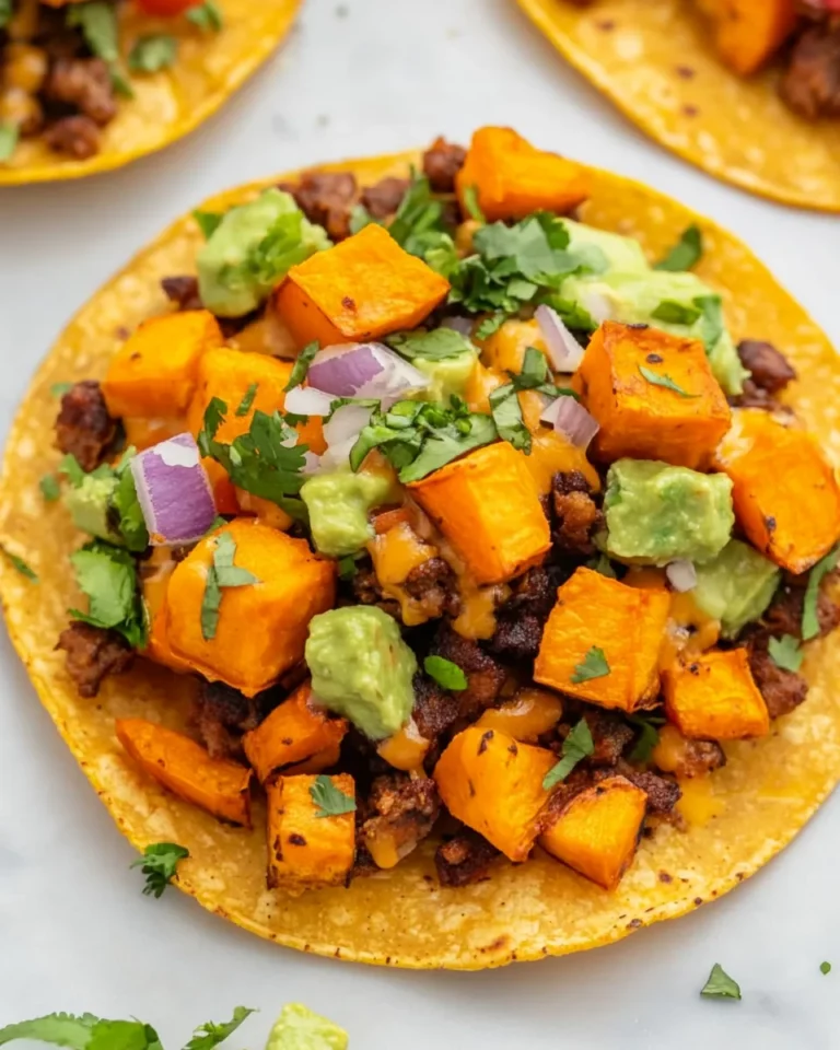 Roasted Sweet Potato Tostadas