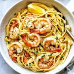 homemade 20 Minute Shrimp Fettuccine photo