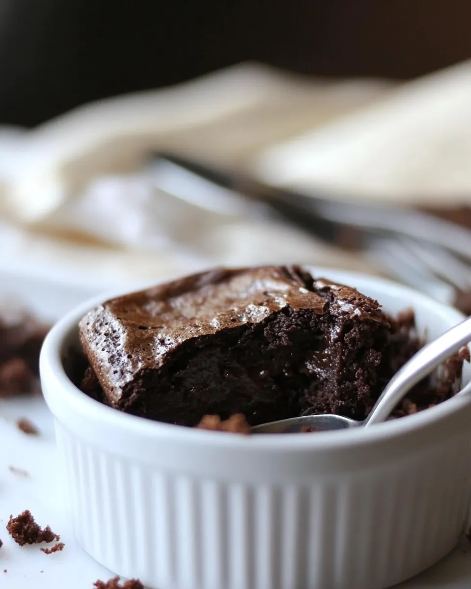 homemade 3-Minute Brownie in a Mug photo