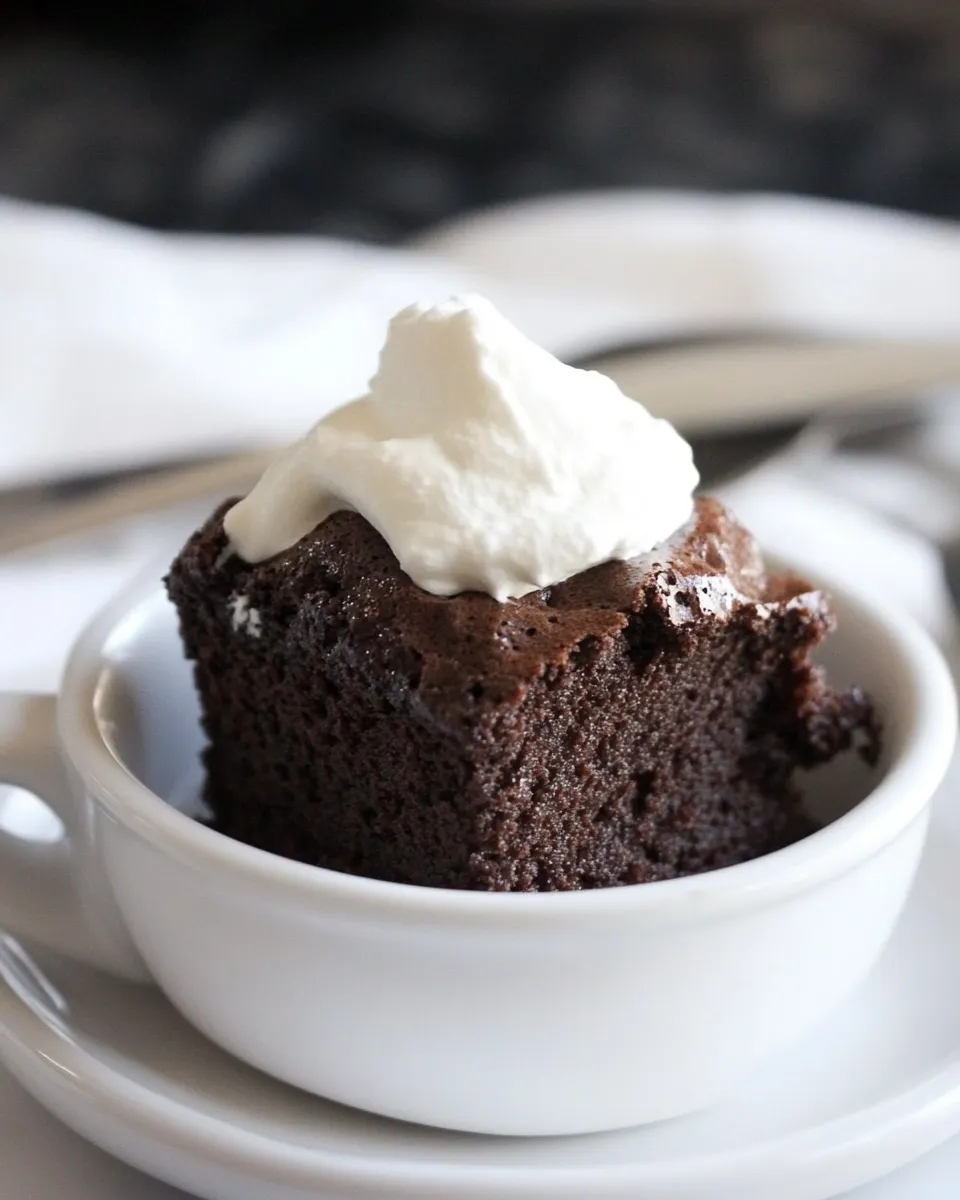 delicious 3-Minute Brownie in a Mug dish photo