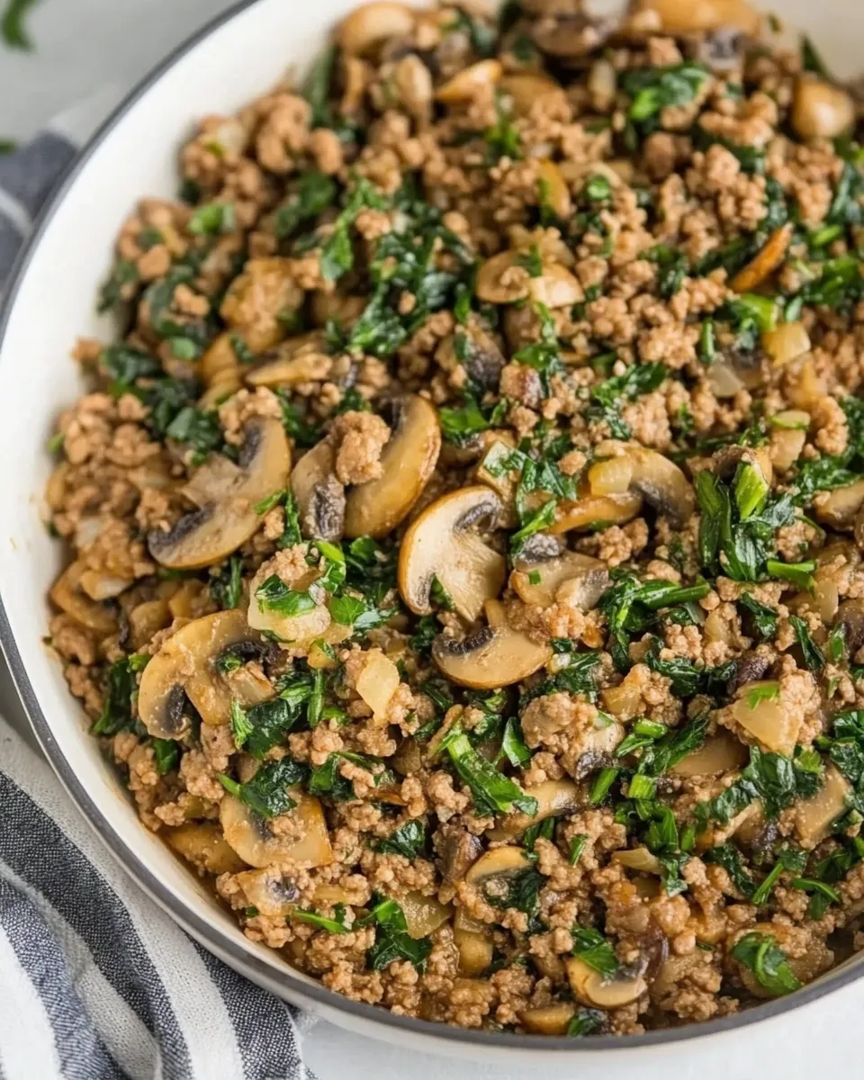 homemade 30-Minute Ground Beef and Mushroom Skillet photo