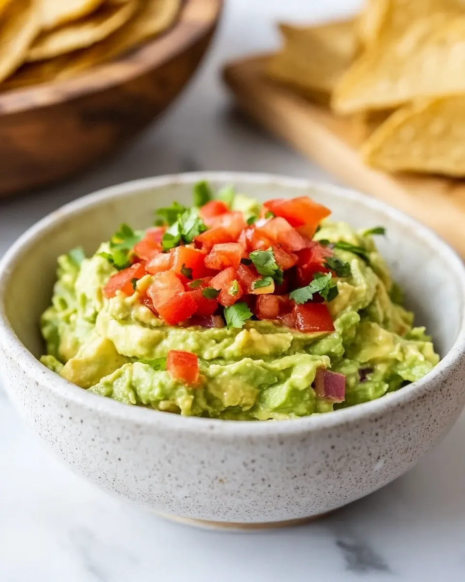 homemade 4 Ingredient Guacamole Recipe photo