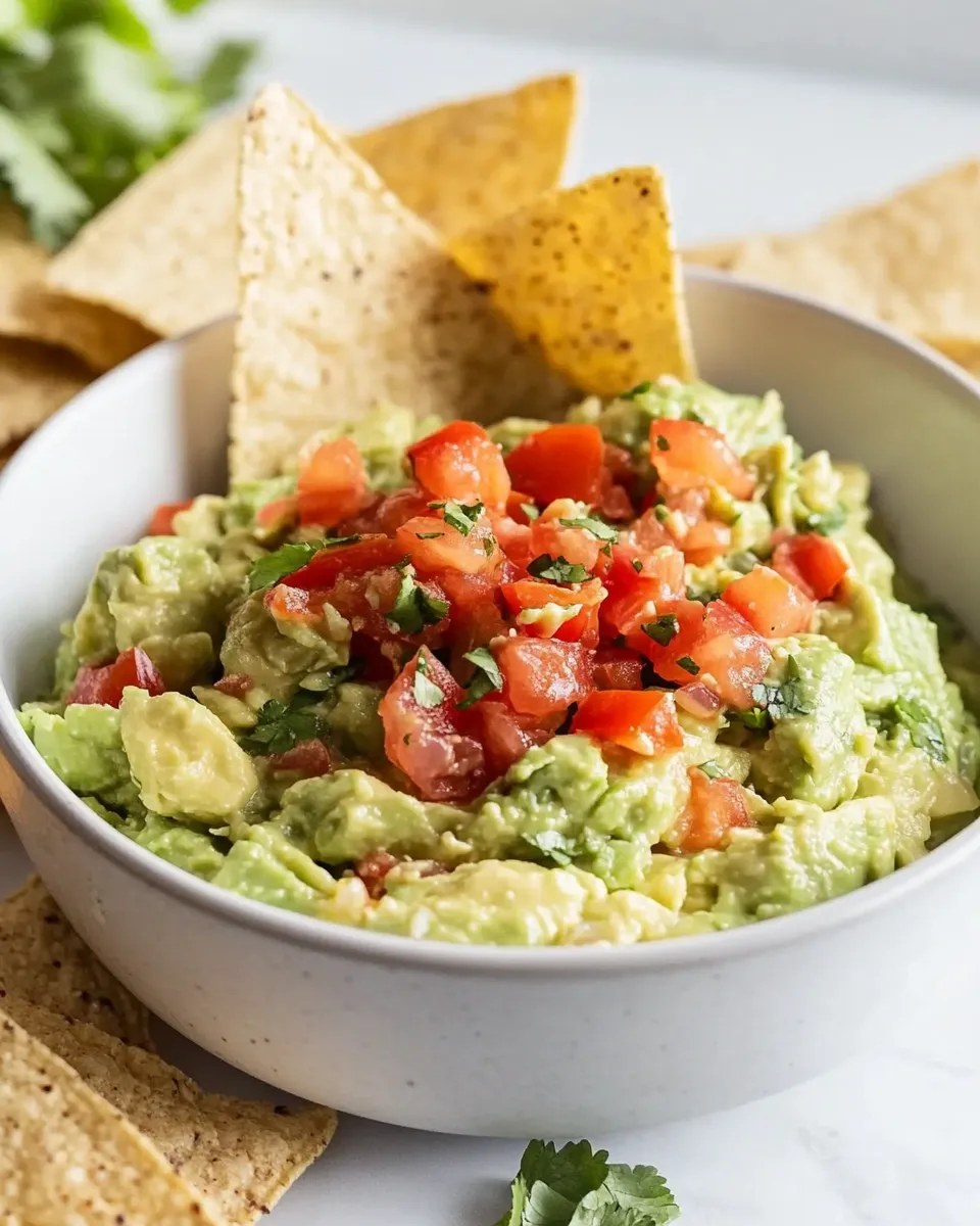 easy 4 Ingredient Guacamole Recipe picture