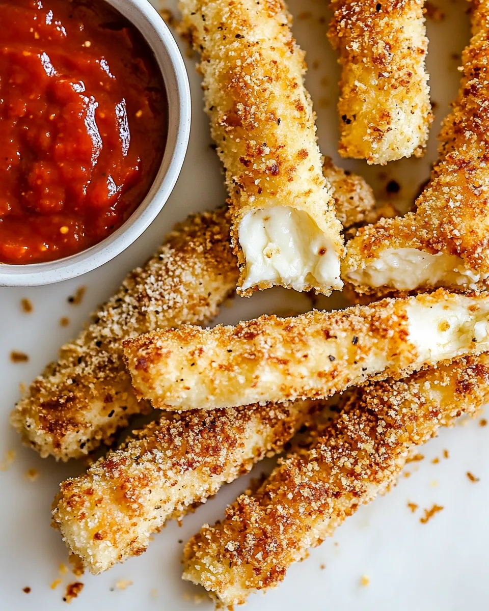 Easy 5-Minute Baked Mozzarella Sticks picture
