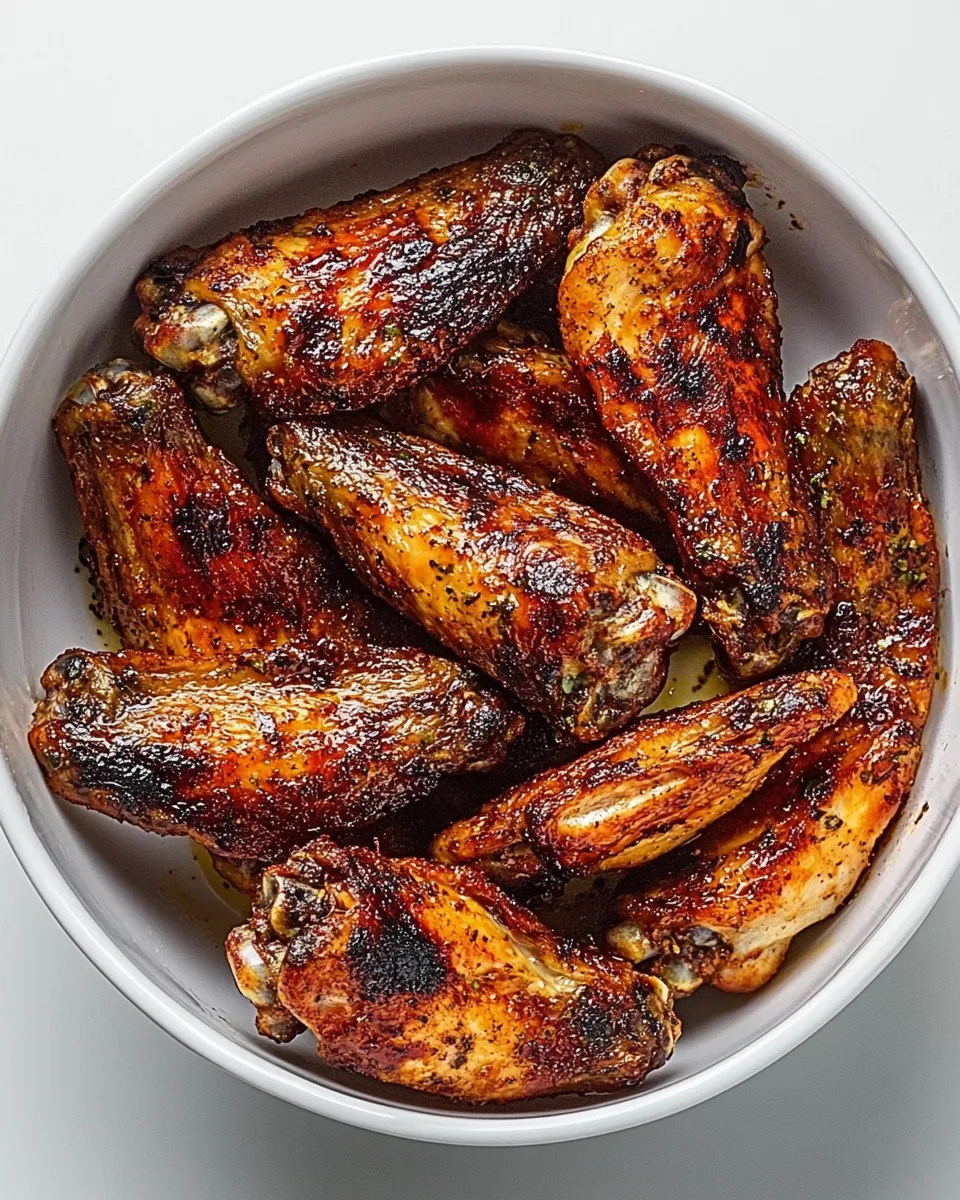 Classic Air-Fryer Frozen Chicken Wings image