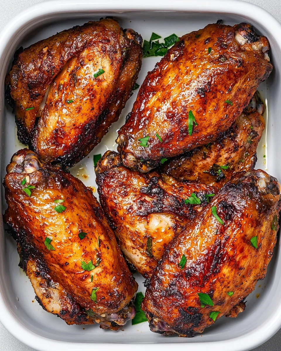 Easy Air-Fryer Frozen Chicken Wings recipe photo