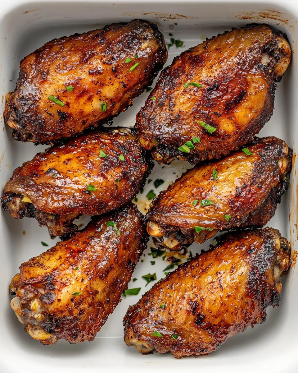 Delicious Air-Fryer Frozen Chicken Wings dish photo