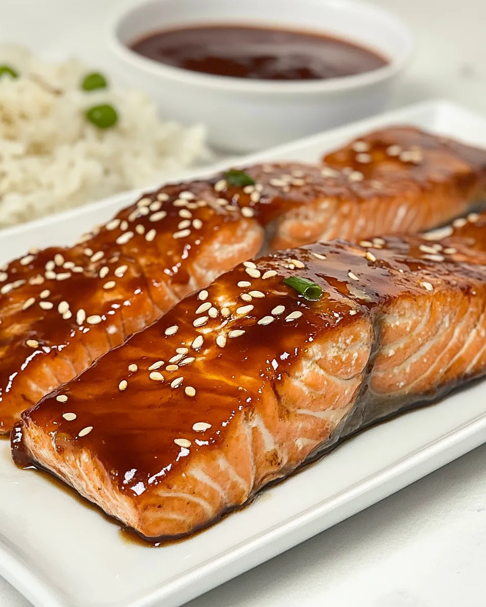 Homemade Air-Fryer Teriyaki Salmon photo