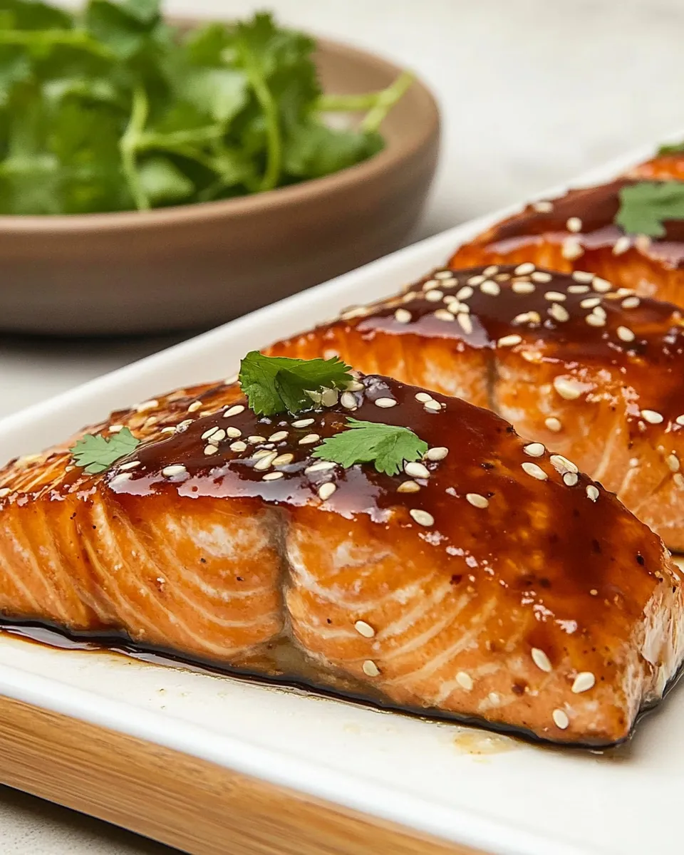Classic Air-Fryer Teriyaki Salmon image