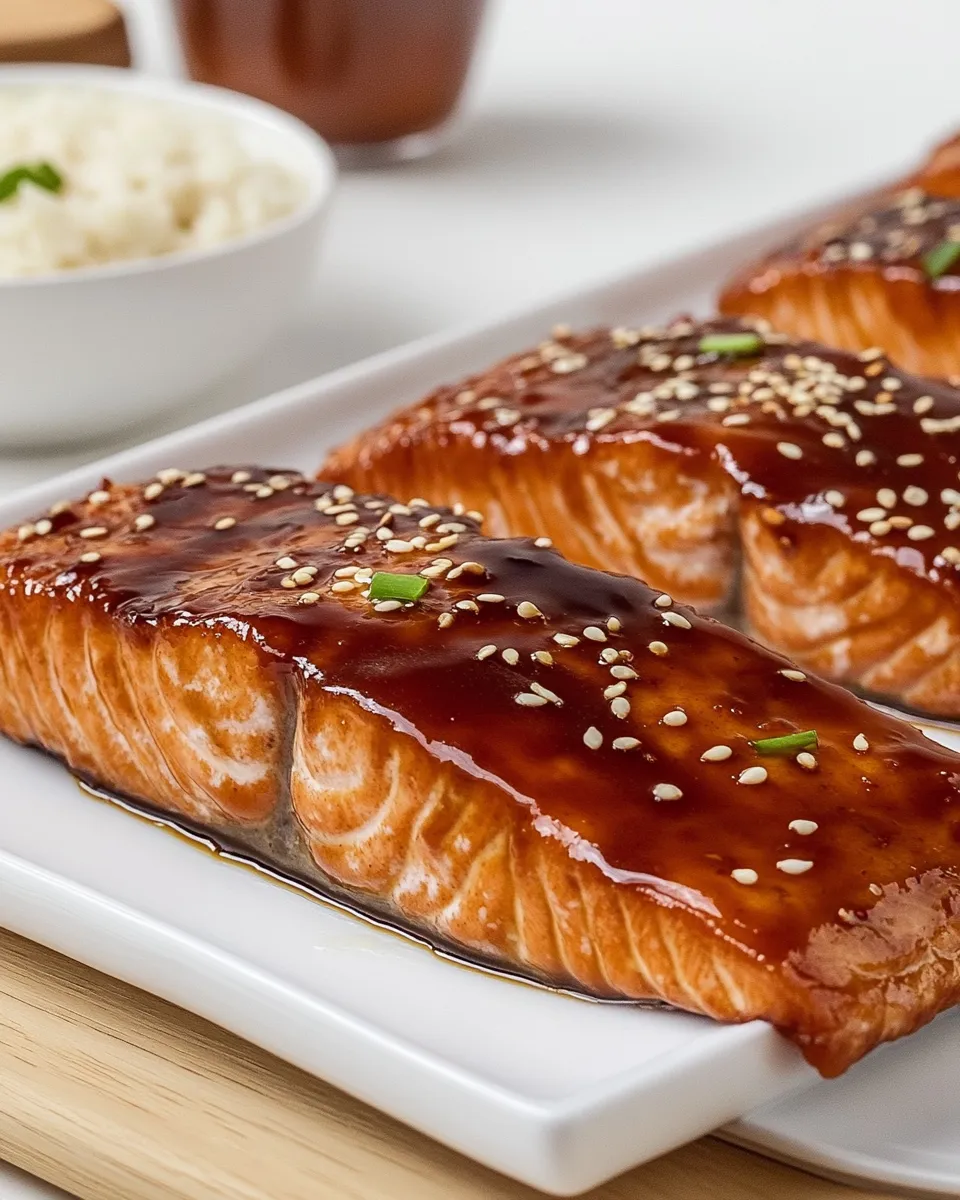 Easy Air-Fryer Teriyaki Salmon recipe photo
