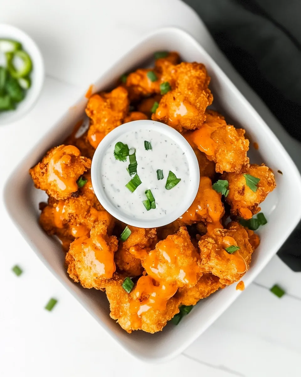 Easy Air Fryer Buffalo Chicken Nuggets recipe photo