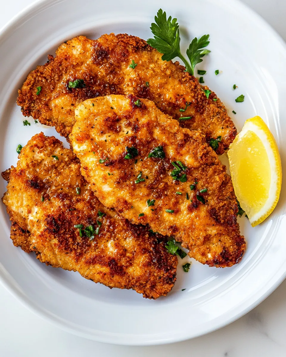 Easy Air Fryer Chicken Cutlets picture