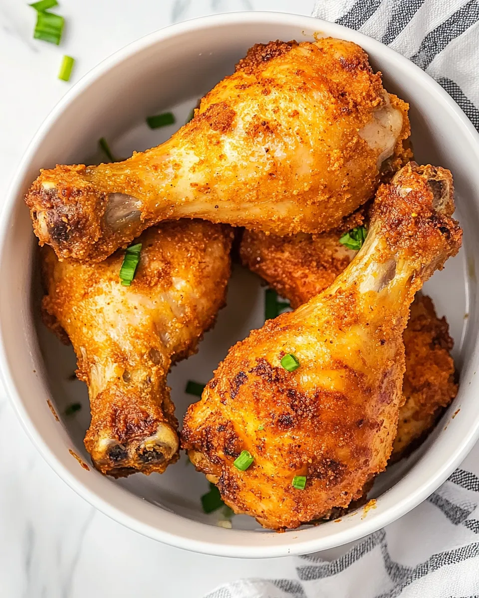 Delicious Air Fryer Garlic Parmesan Drumsticks dish photo