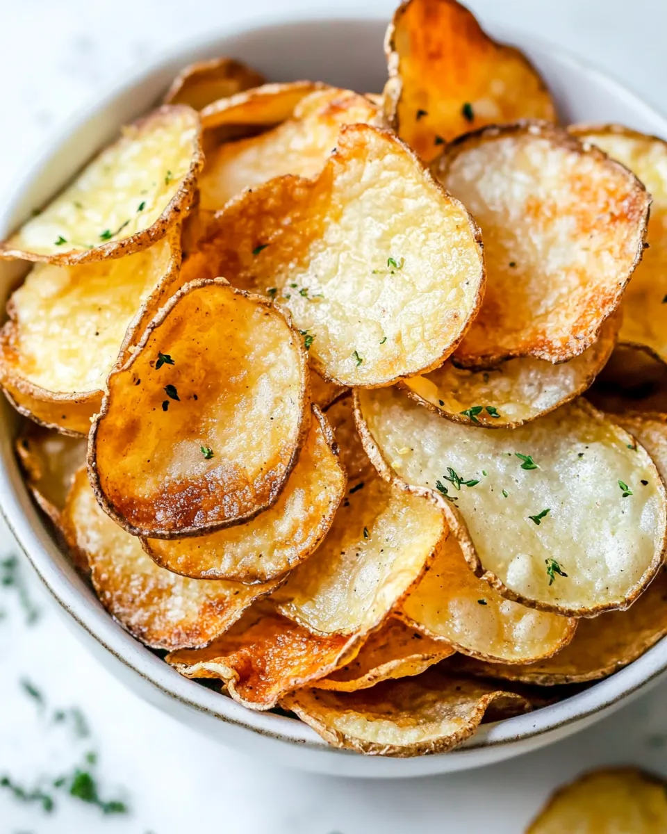 Classic Air Fryer Potato Chips image