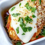 Homemade Air Fryer Stuffed Chicken Parmesan photo