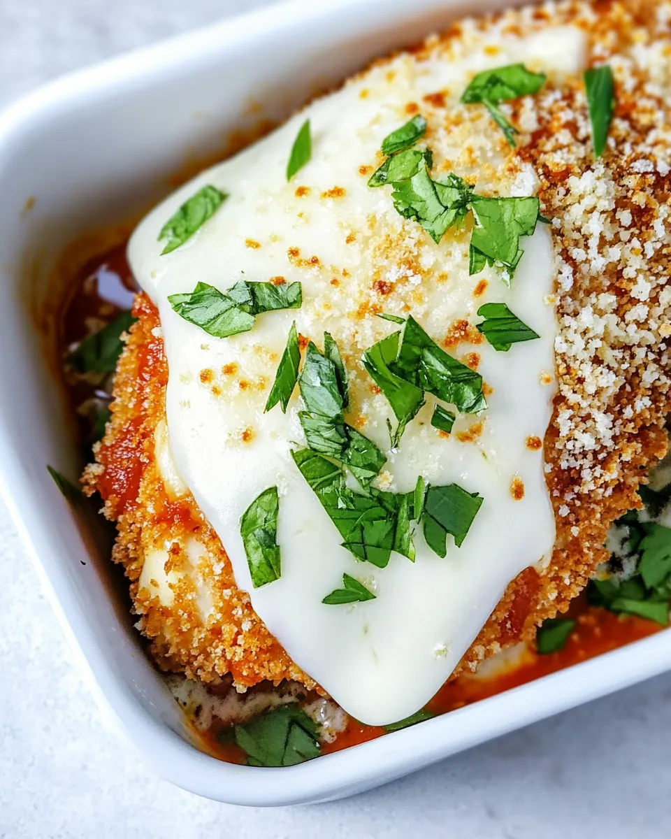 Homemade Air Fryer Stuffed Chicken Parmesan photo