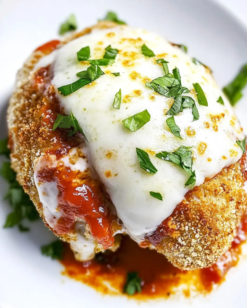 Easy Air Fryer Stuffed Chicken Parmesan picture