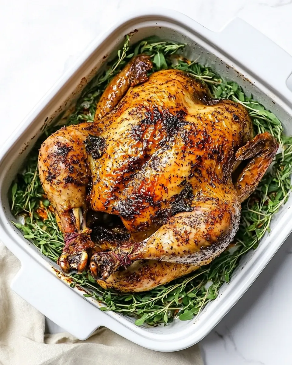 Homemade Air Fryer Whole Roast Chicken photo