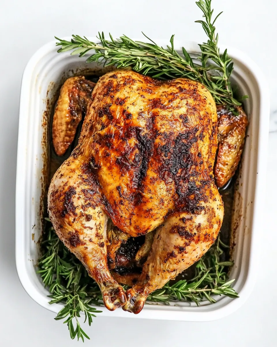 Delicious Air Fryer Whole Roast Chicken dish photo