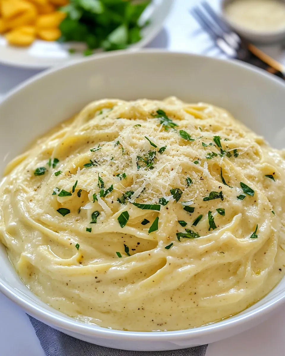 Classic Alfredo Sauce with Egg Yolks image