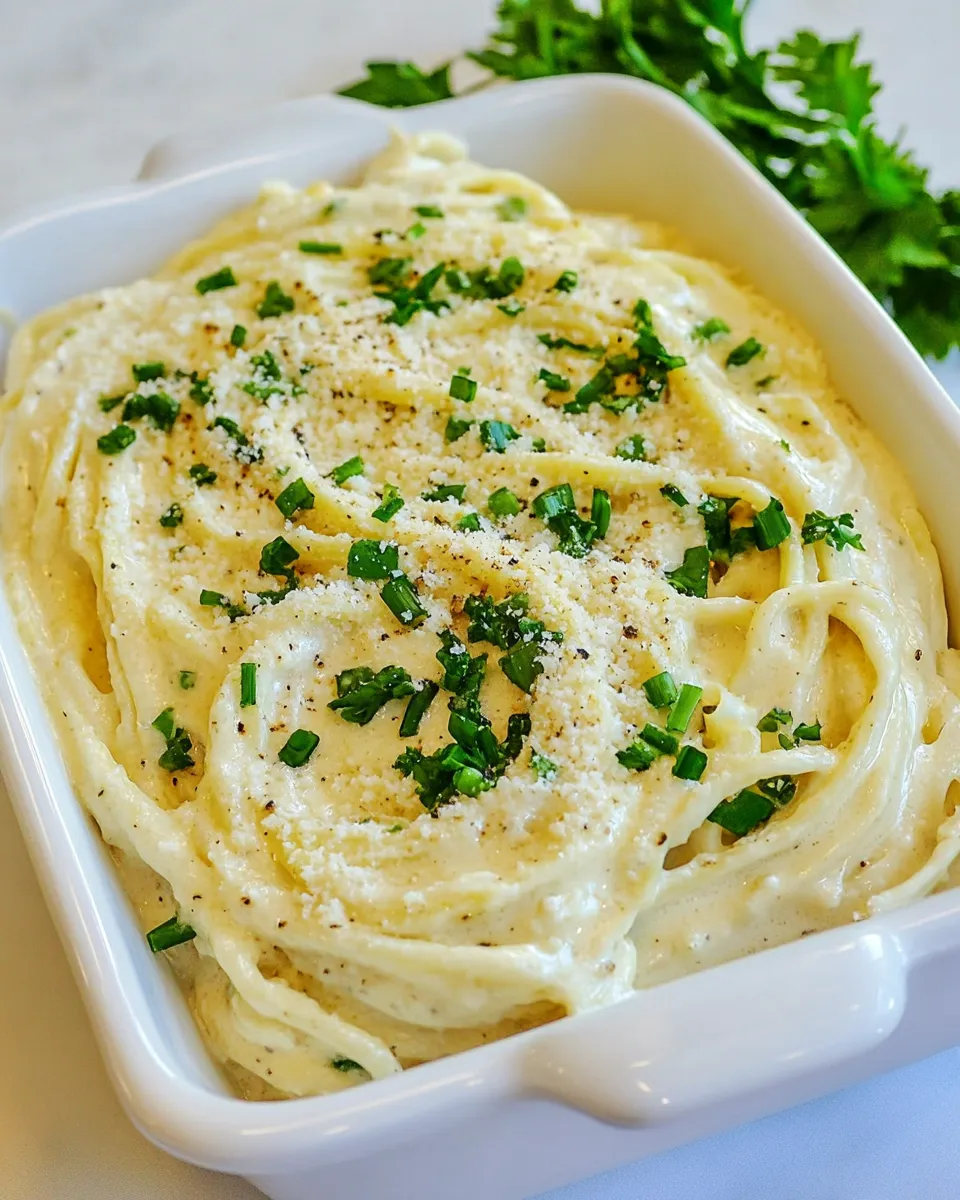 Easy Alfredo Sauce with Egg Yolks recipe photo