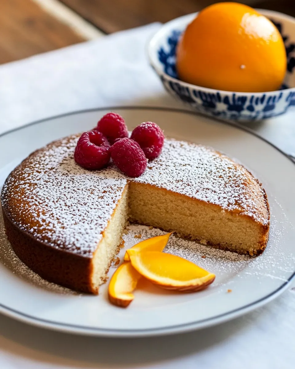 Classic Almond Cake image