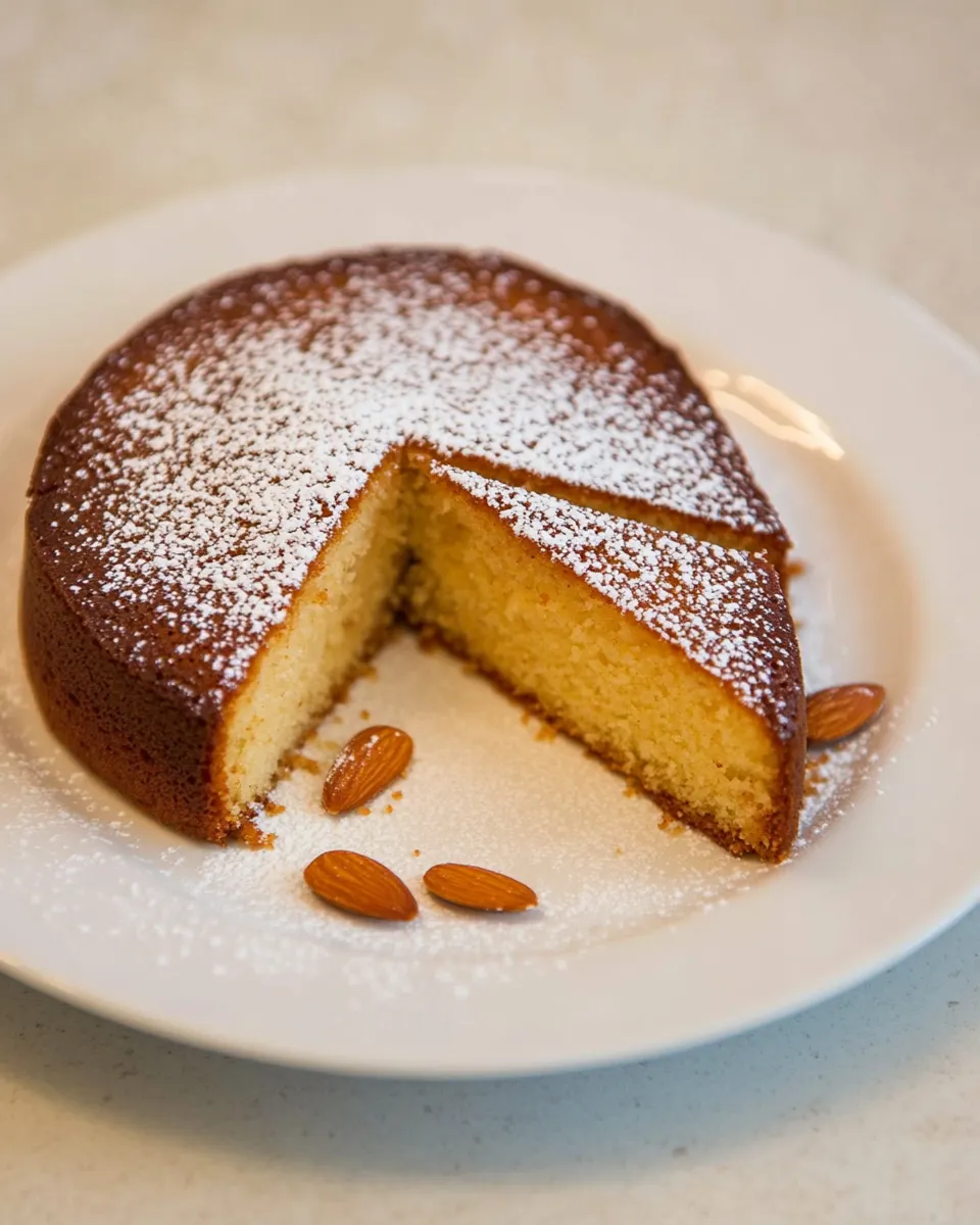 Easy Almond Cake recipe photo