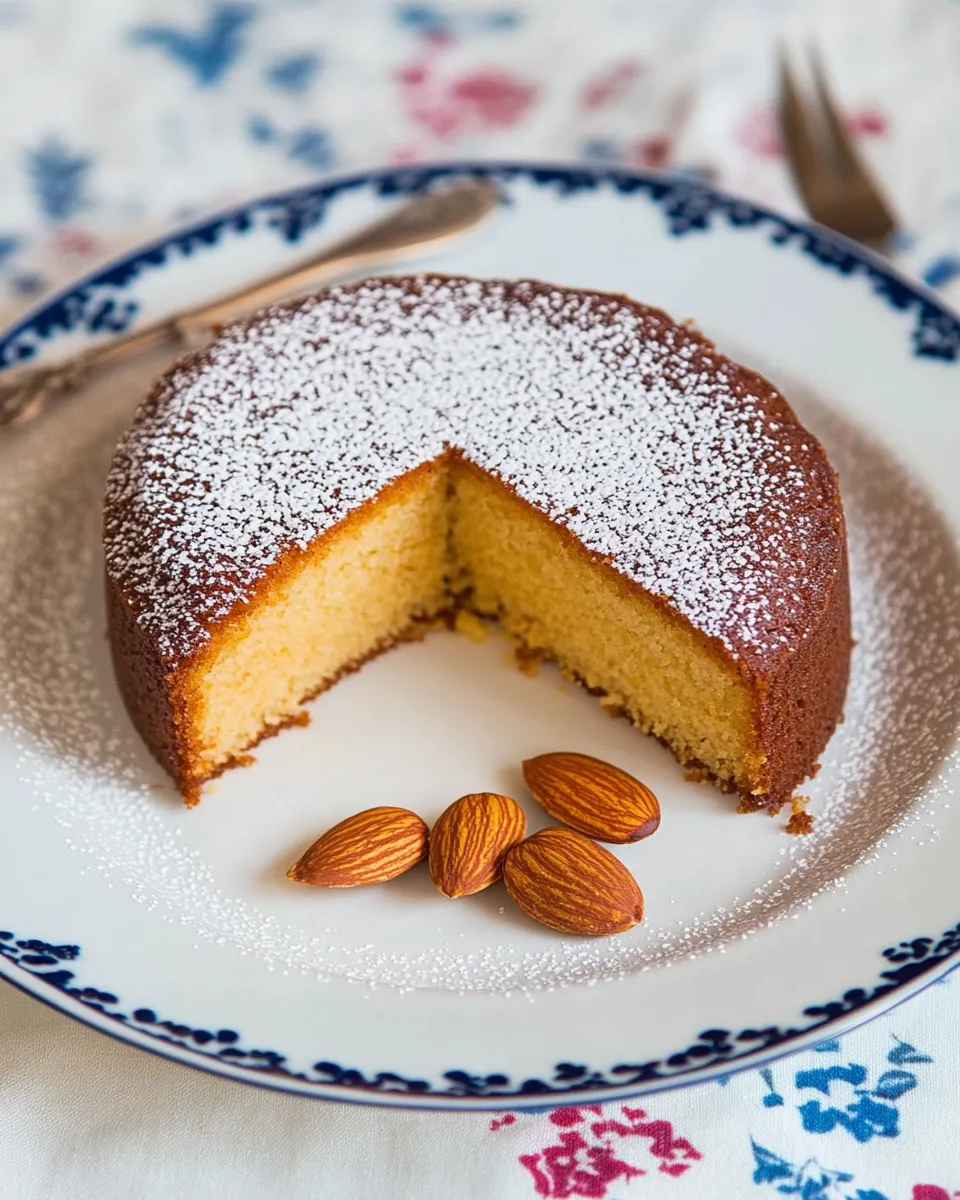 Delicious Almond Cake dish photo