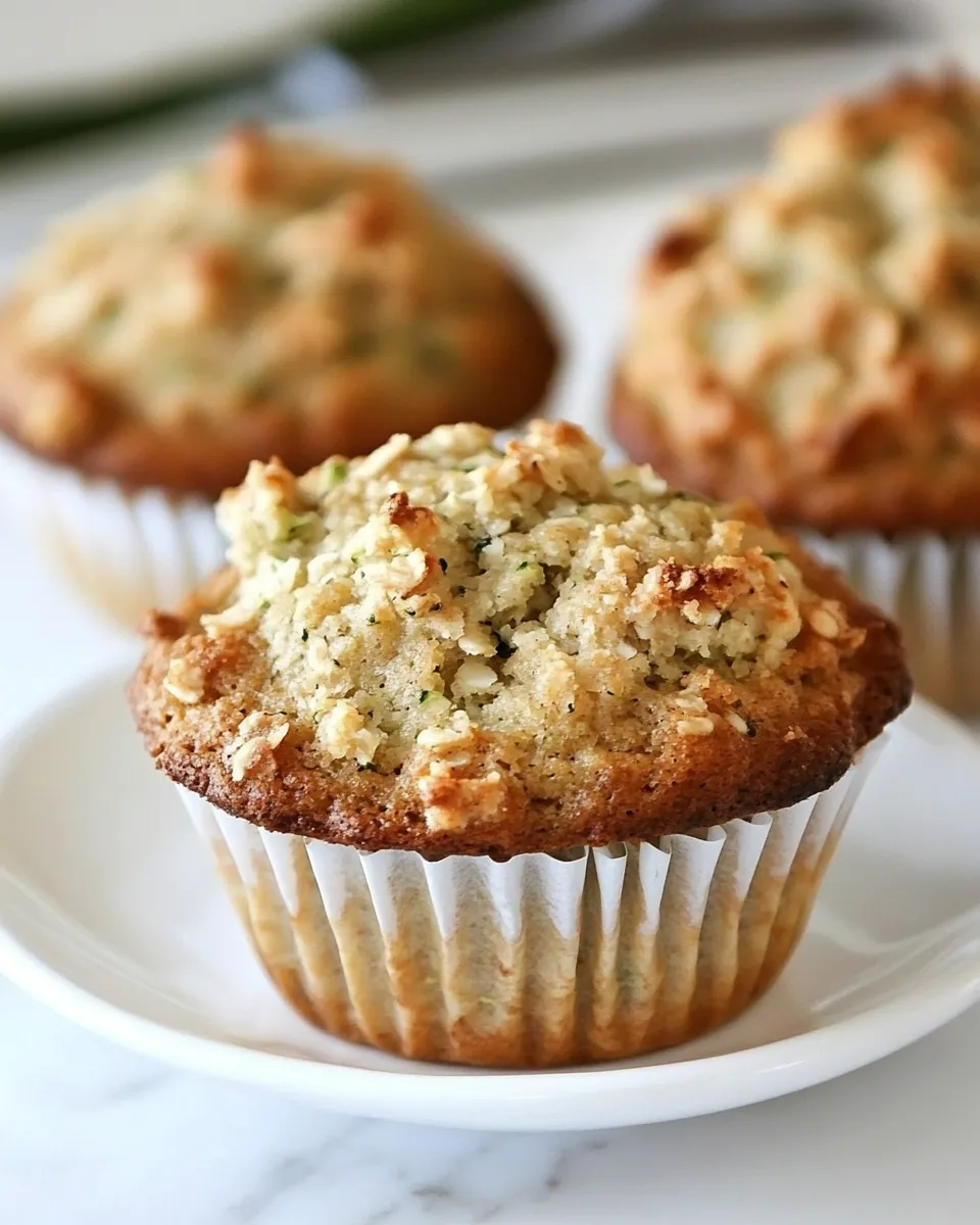 Easy Almond Flour Gluten-Free Zucchini Muffins recipe photo
