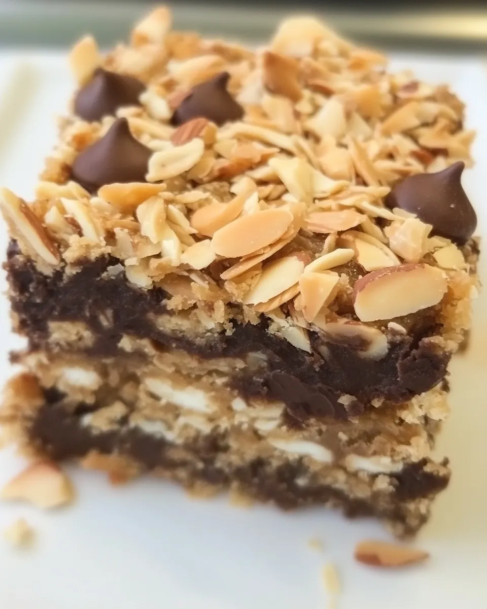 Classic Almond Joy Cookie Bars image