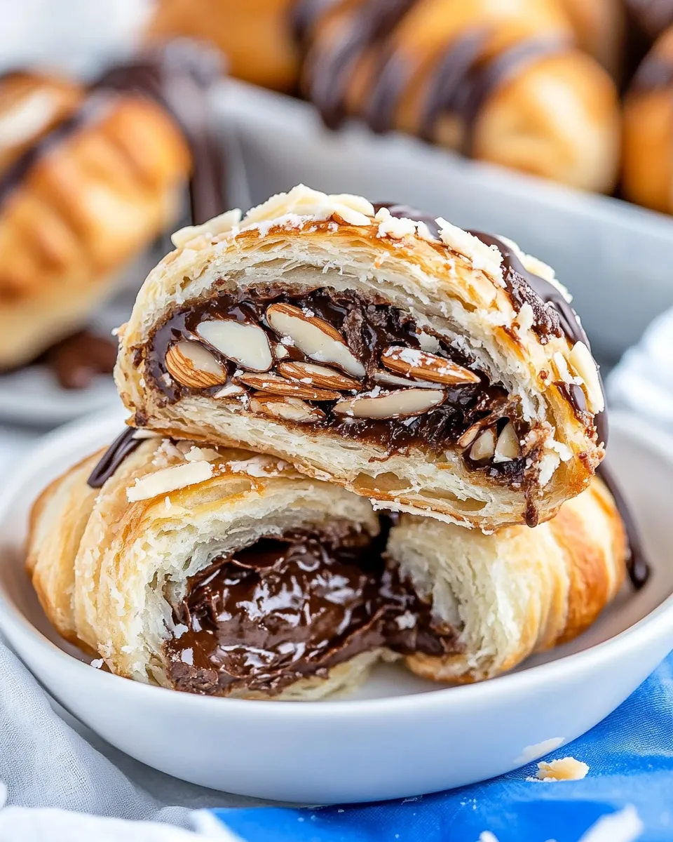 Homemade Almond Joy Crescent Rolls photo