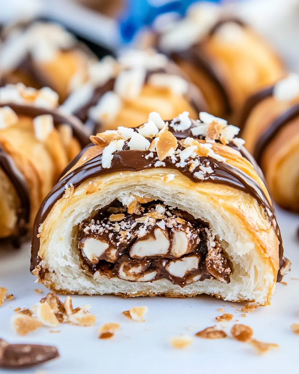 Classic Almond Joy Crescent Rolls image