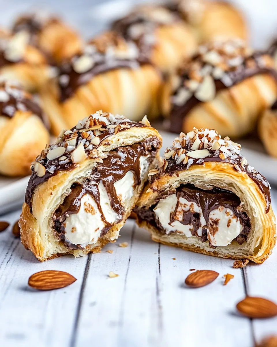 Easy Almond Joy Crescent Rolls recipe photo