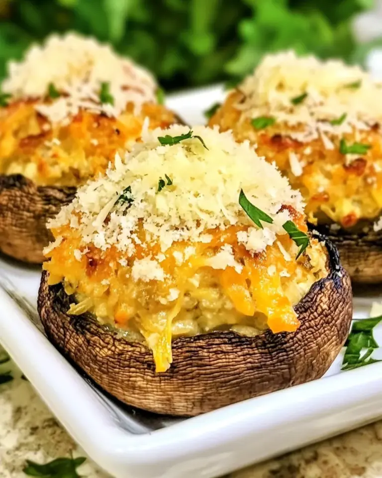 Homemade Artichoke Parmesan Stuffed Mushrooms photo
