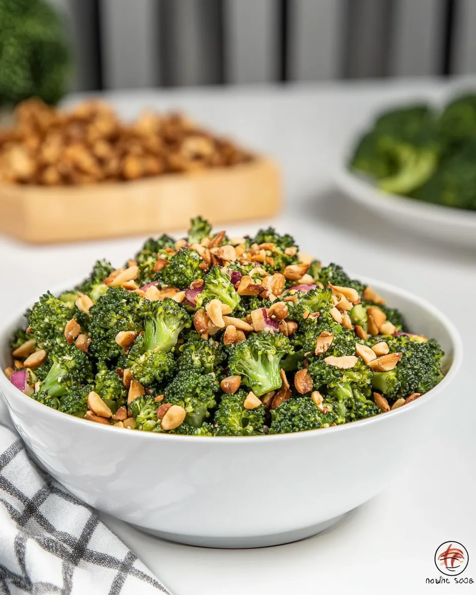Homemade Asian Broccoli Salad photo