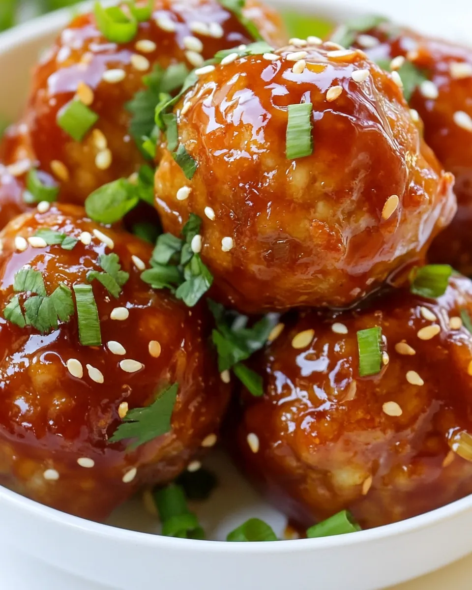 Easy Asian Fish Balls with Homemade Sweet and Sour Sauce recipe image