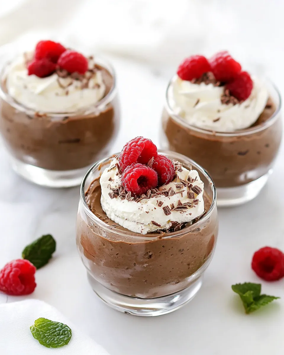 Easy Avocado Chocolate Mousse recipe photo