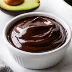 Homemade Avocado Chocolate Pudding photo