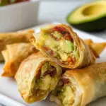 Homemade Avocado Egg Rolls photo
