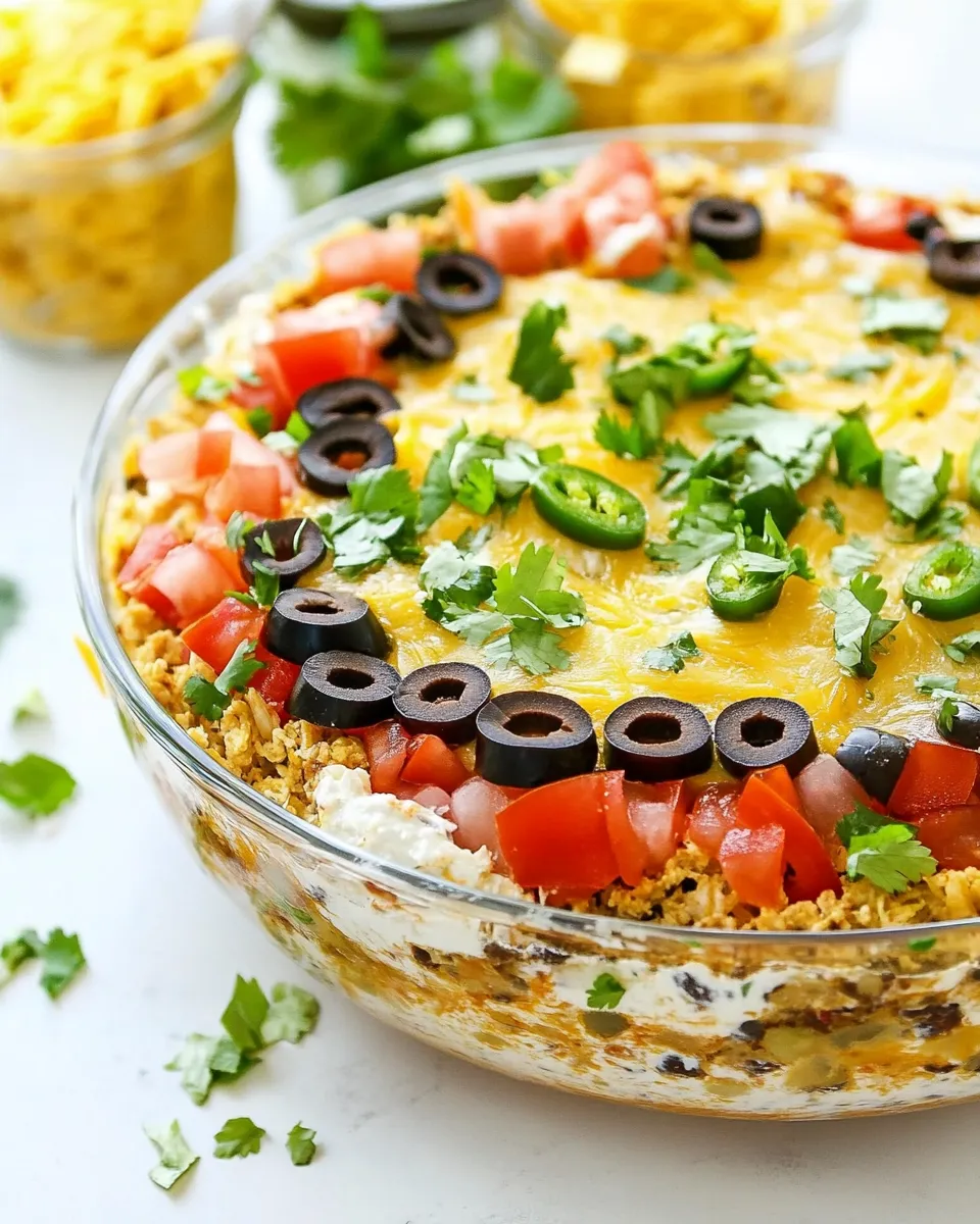 Classic Awesome 7 Layer Dip image