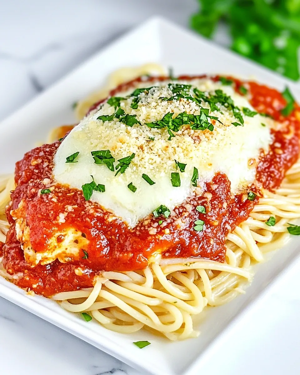Classic Baked Chicken Parmesan image