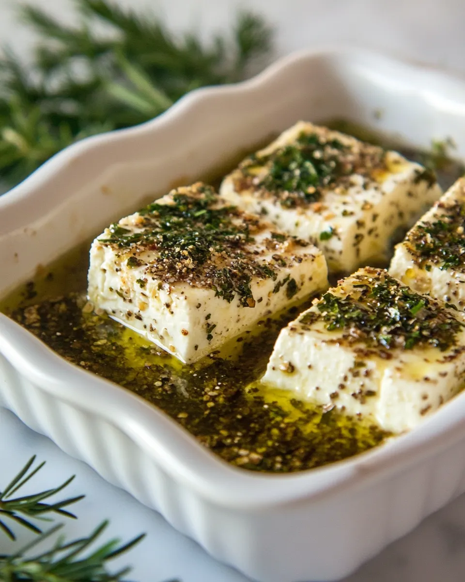 Classic Baked Feta in Olive Oil & Italian Seasonings image