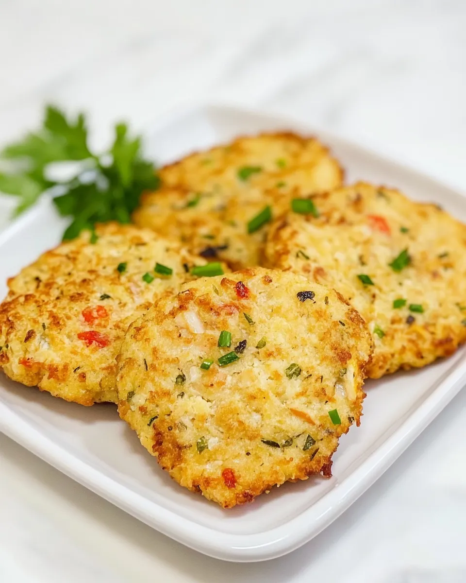 Delicious Baked Tuna Patties shot